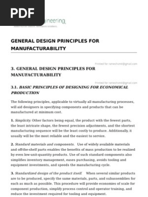 Generaldesignprinciplesformanufacturabilitypdf - 