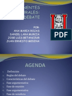 Componentes Orales Del Debate