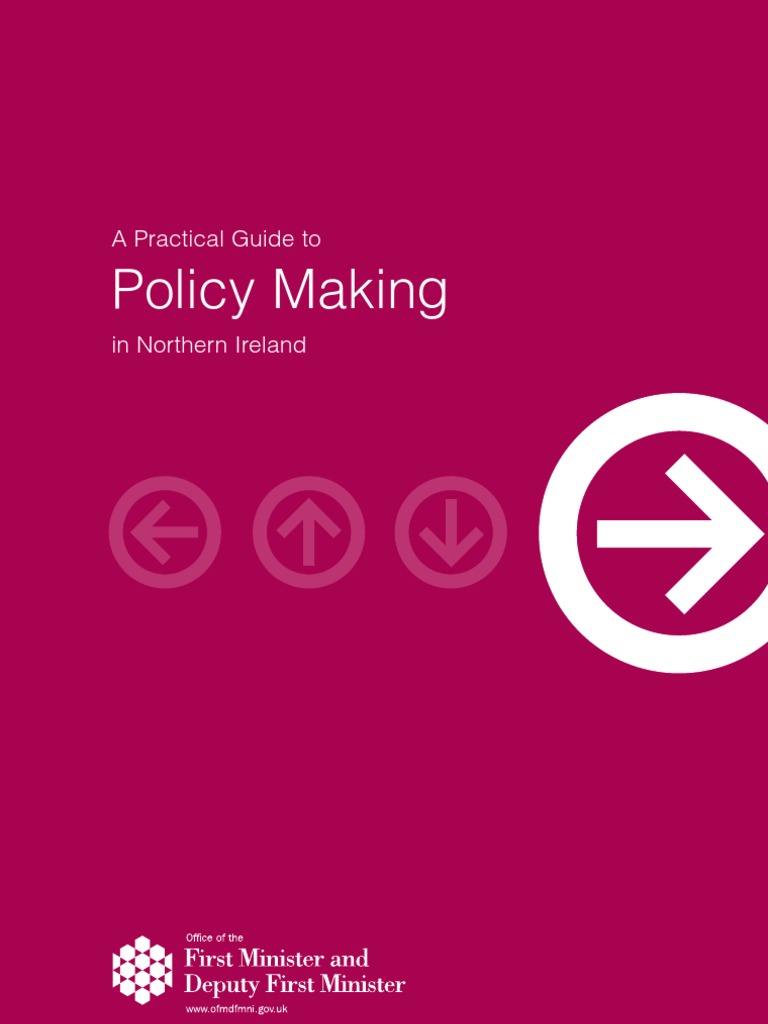 Policy-Making Guide for Northern Ireland | PDF | Finance & Money ...