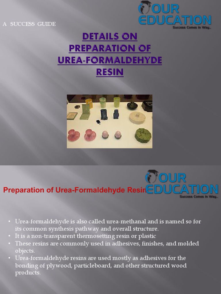 Formaldehyde Formaldehyde Urea