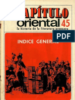 Capitulo Oriental 45 Indice General