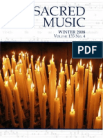 Sacred Music, CMAA, Winter 2008 