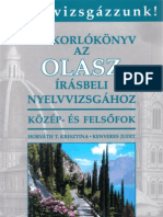 Gyakorlokonyv Olasz Irasbeli Nyelvvizsgahoz