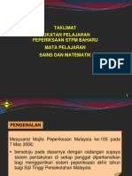 86346587 Taklimat Sukatan Pelajaran STPM Sistem Modular BSM