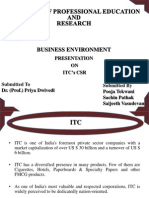 ITC's CSR (Corporate Social Responsibility)