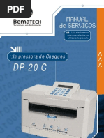 Manual de Servico Da Impressora de Cheque DP-20 C
