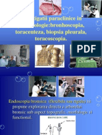 Investigatii Paraclinice in Pneumologie