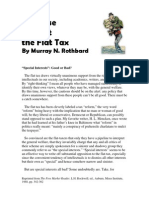 Murray Rothbard - The Case Against The Flat Tax (1988)