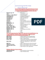  Keyboard Shortcuts