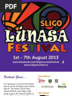 Download Sligo Lunasa Festival Brochure 2013 by Declan Courell SN152721910 doc pdf