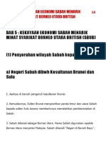 Bab 5 - Kekayaan Ekonomi Sabah Menarik Minat Syarikat Borneo Utara British (Sbub)