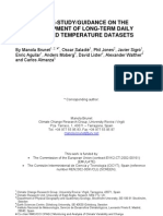 A Case-Study-Guidance On The Development of Long-Term Daily Adjusted Temperature Dataset