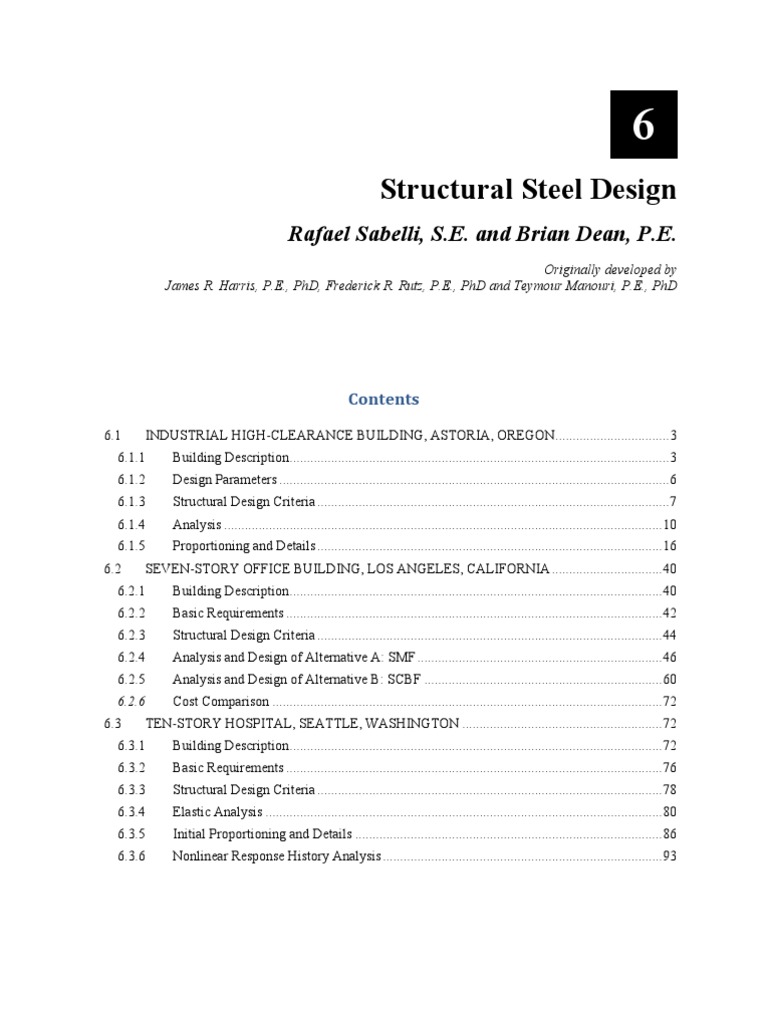 Structural Steel Design Examples | PDF | Framing (Construction) | Beam ...