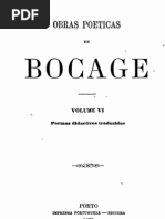 Obras poéticas de Bocage