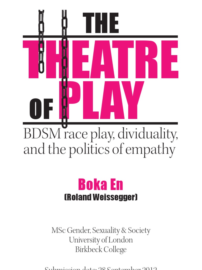 Bdsm in plays theatre