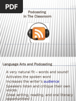 Podcasting in The Classroom