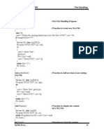 text File Handling Program