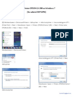 Install Printer EPSON LX-300 On Windows 7