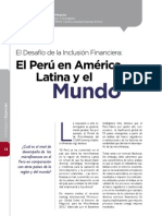 El Desafío de La Inclusión Financiera: El Perú en América Latina y El Mundo
