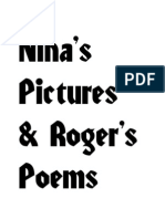 Nina's Pictures and Roger's Poems