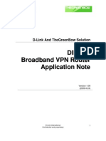 D-Link Broadband VPN Router DIR 130 & GreenBow IPSec VPN Client Software Configuration