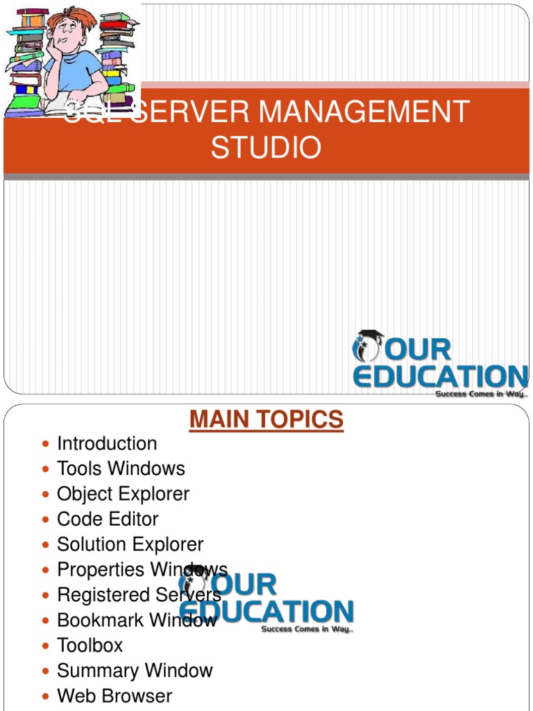 SQL Server Management Studio | PDF | Web Browser | Internet Explorer