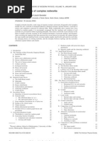 Barabasi - Rev Mod Phy 2002 - Complex Networks