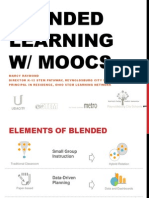 Blended Learning W/ MOOCs