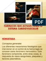 Farmacos Hemostaticos y Anticoagulantes