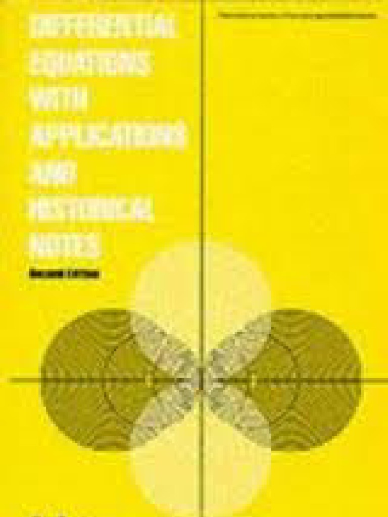 Differential Equations | PDF | Calculus | Mathematical Physics