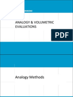 Day 2 Am - Analogy & Volumetric Assessments