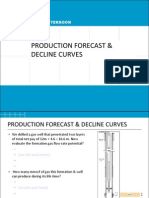 Day 3 PM - Production Forecasting & Decline Curves