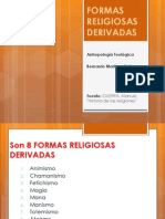 Formas Religiosas Derivadas - Bernardo Martínez Zetina