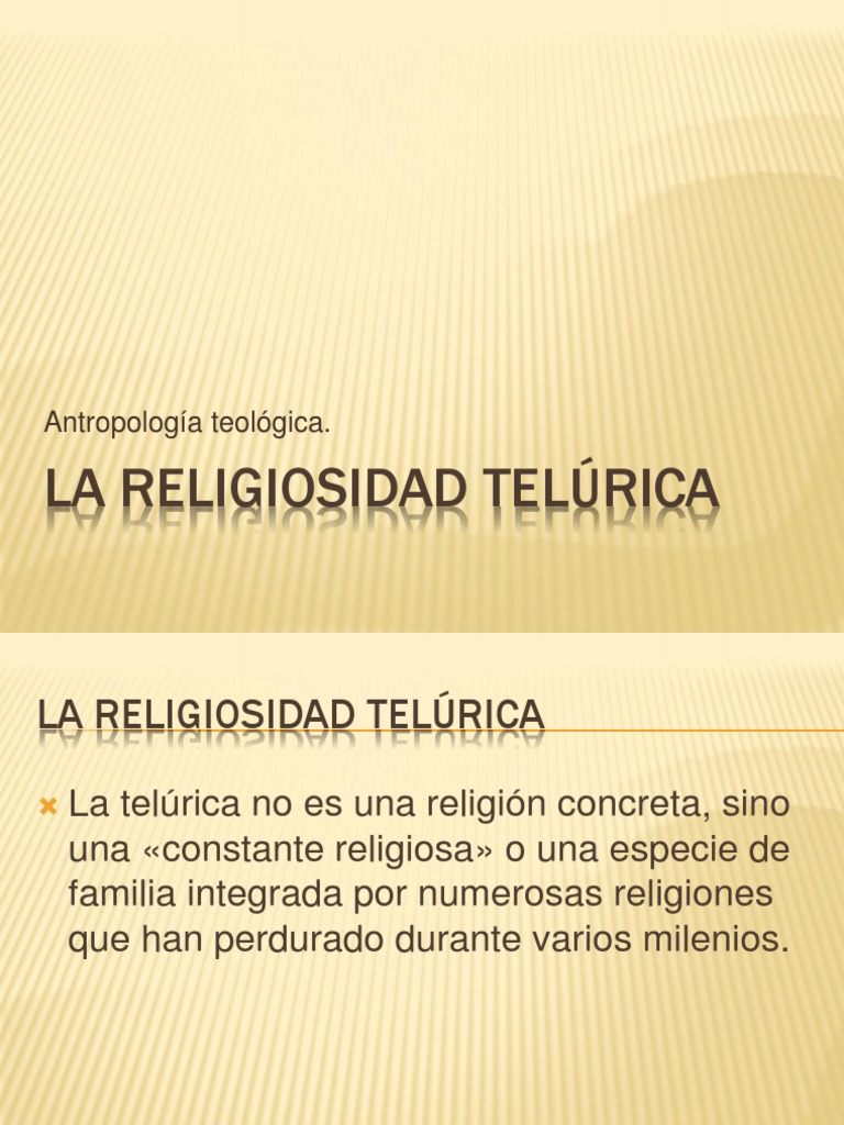Religiosidad Telúrica v1 - Óscar Vázquez Sosa - 34191 | PDF ...