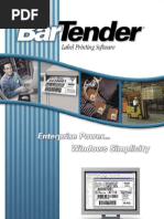 Seagull Scientific Bartender 7.10 User Manual