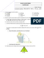 Taller - Ecuación Cuadrática 9°