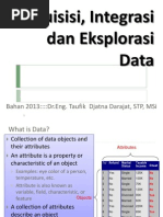 Kuliah 2 - Data Dan Eksplorasi Data