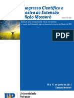 Anais do Congresso Científico e Mostra de Extensão da UNP, edição Mossoró. 2011.
