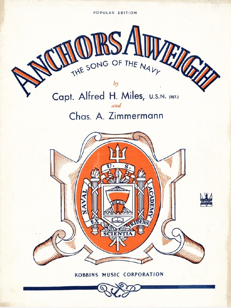 Anchors Away Sheet Music