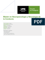 UAB Máster en Neuropsicología y Neurología de