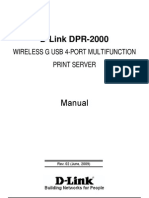 D-Link DPR-2000: Manual