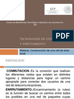 Tecnologías de Conmutación y Enrutamiento