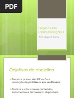 Projetos em Comunicação II