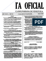 Gaceta 39197 - Resolucion 110 Min de Obras Pub y Vivienda