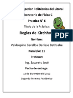 Informefisica6denisseleyesdekirchohoffdvc1 121213094317 Phpapp01