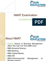 NMAT Examination: A Complete Guide