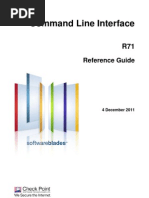 Command Line Interface: Reference Guide