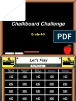 Chalkboard Challenge: Grade 4-5