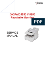 Okidata Fax 5750 5950 Service Manual