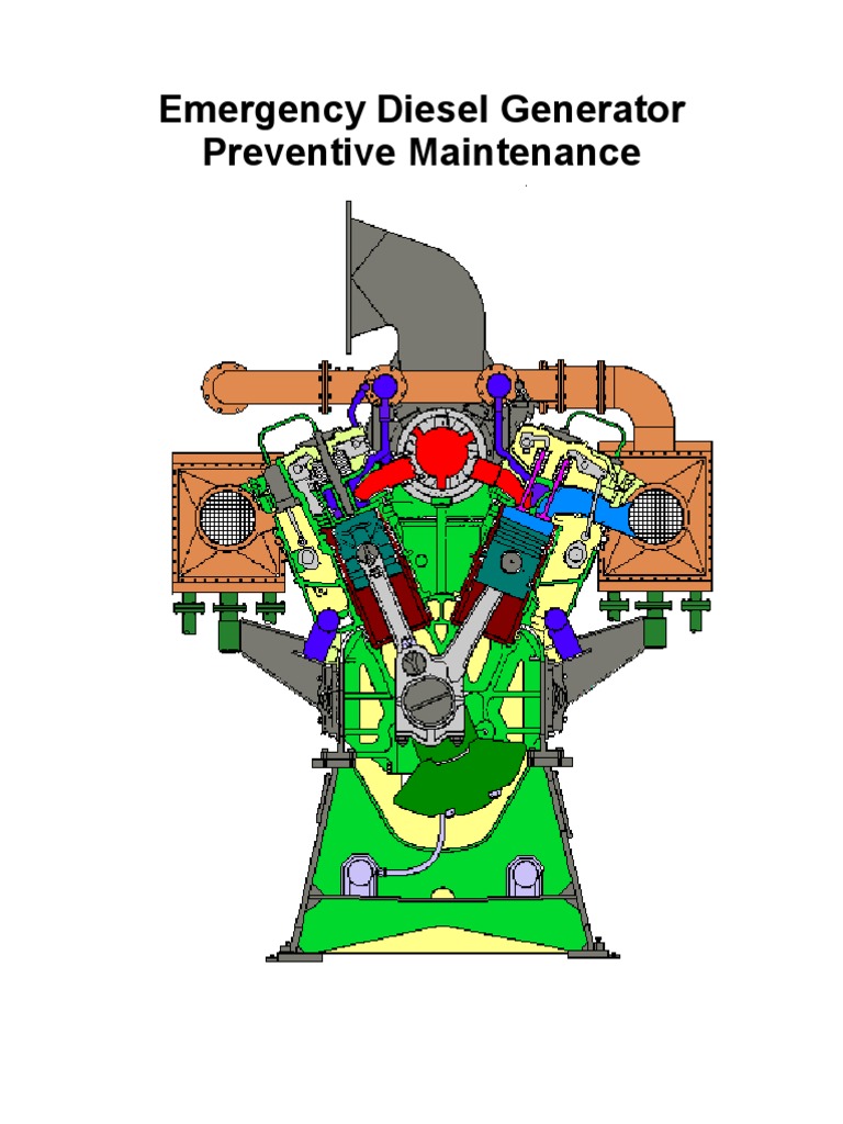 Emergency Diesel Generator Maintenance Guide | PDF | Computers ...